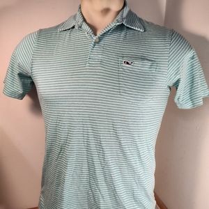 Vineyard Vines Women's L Large Single Stitch Short Sleeve Polo